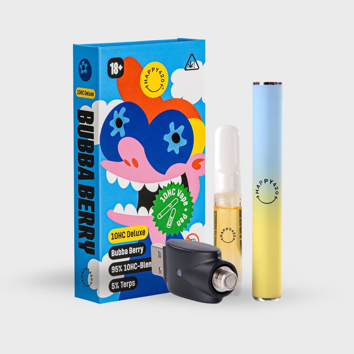10HC Vape Kit - Bubba Berry - Packshot