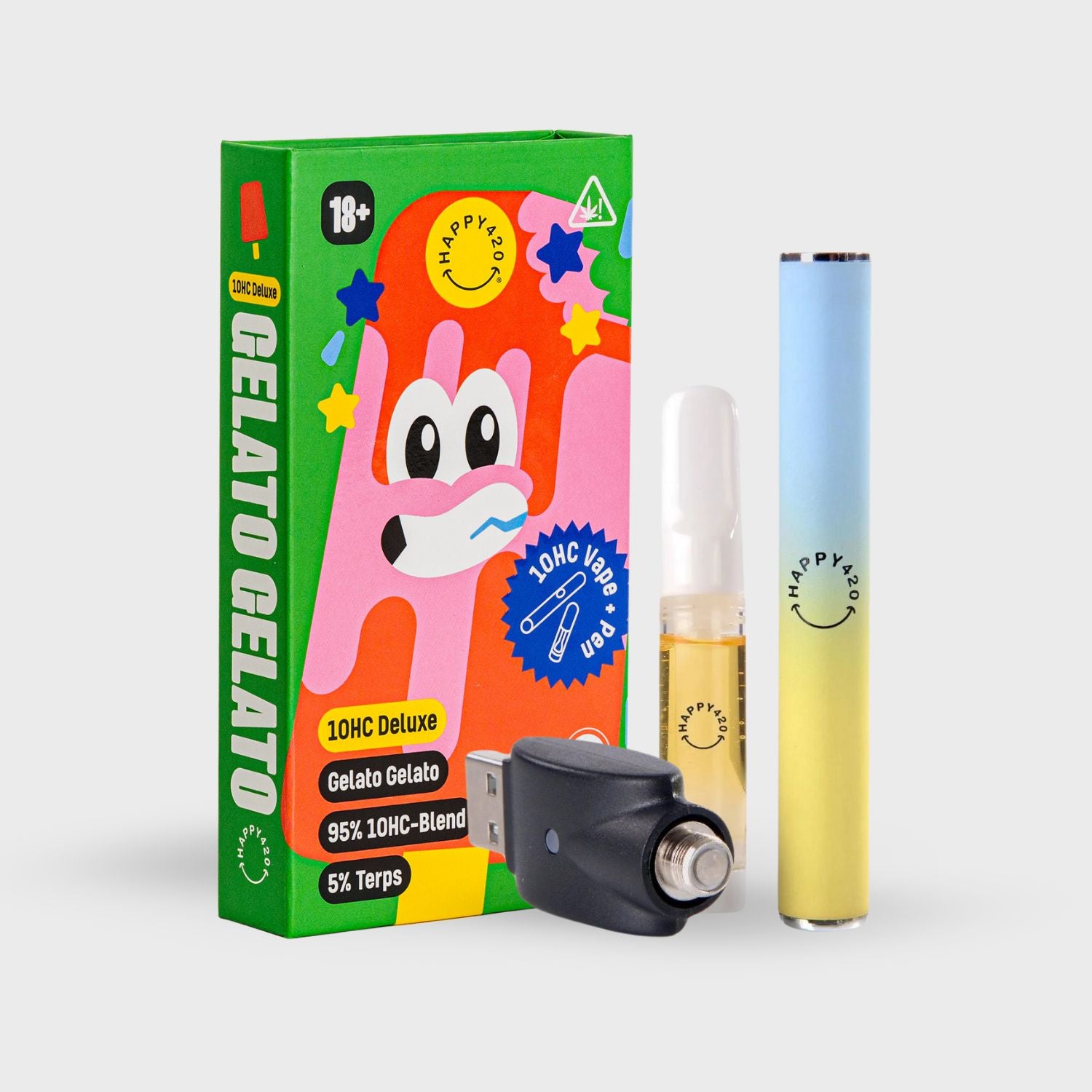 10HC Vape Kit - Gelato Gelato - Packshot