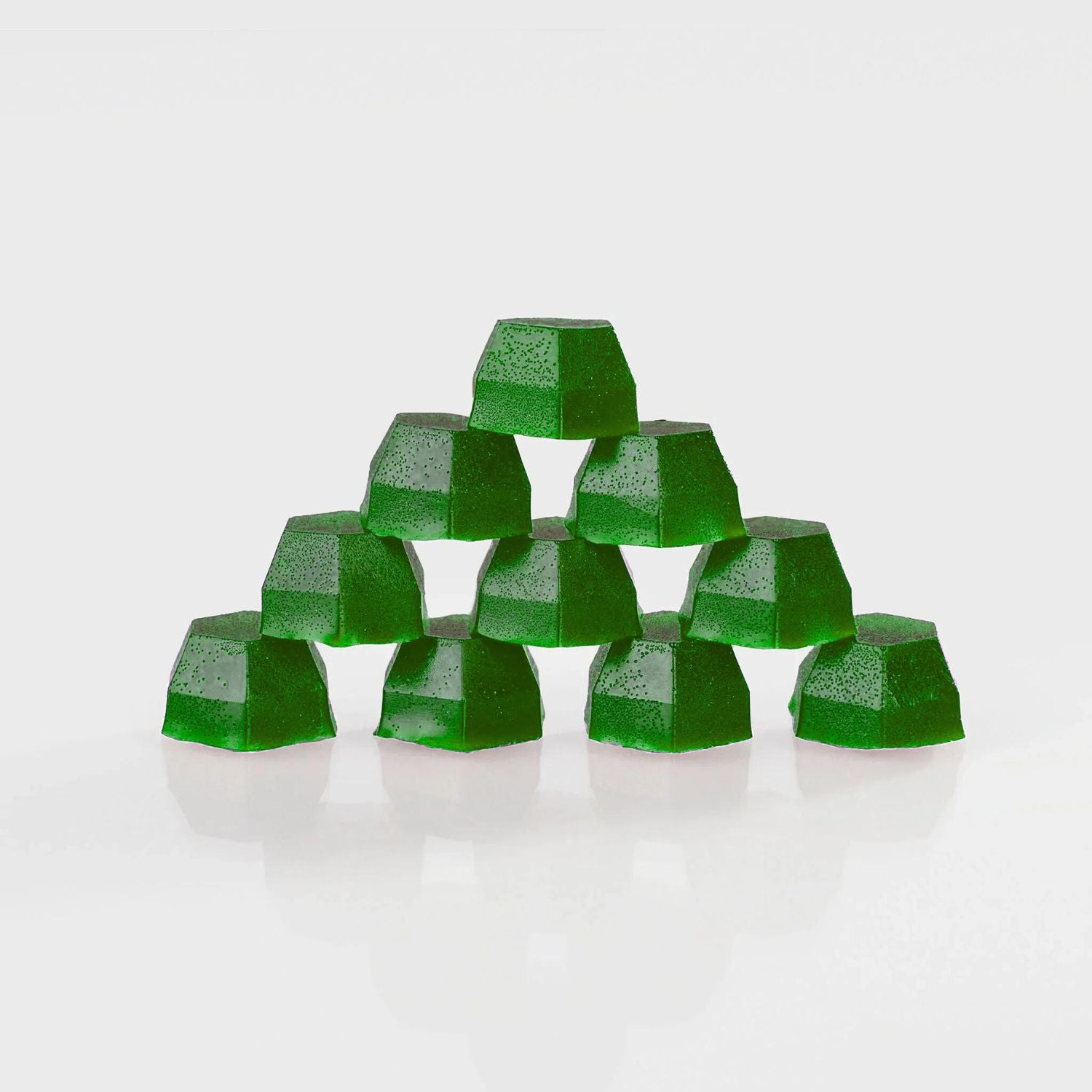 CBD edible gummies lemon lime stacked