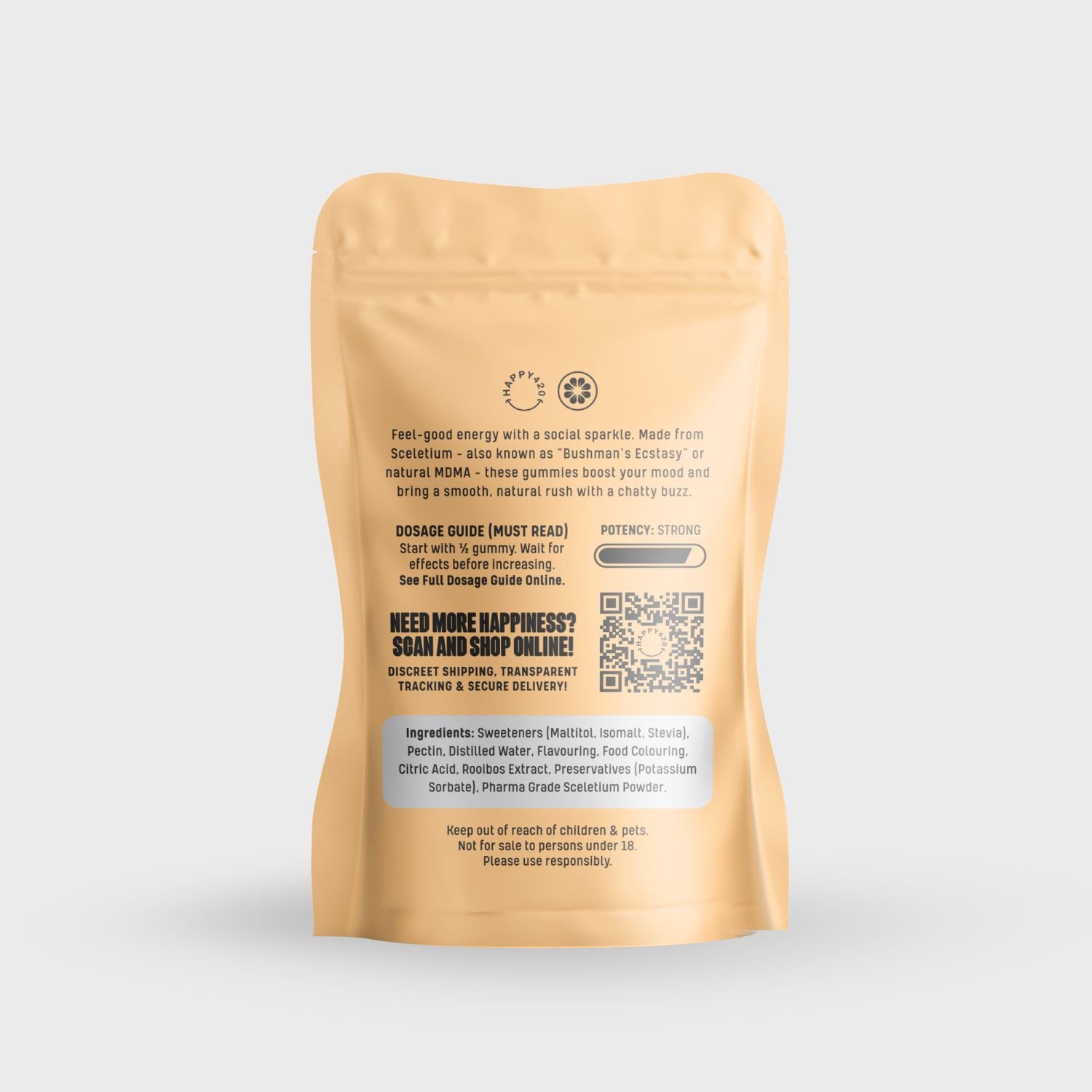 Root Gummies – Peach Rooibos
