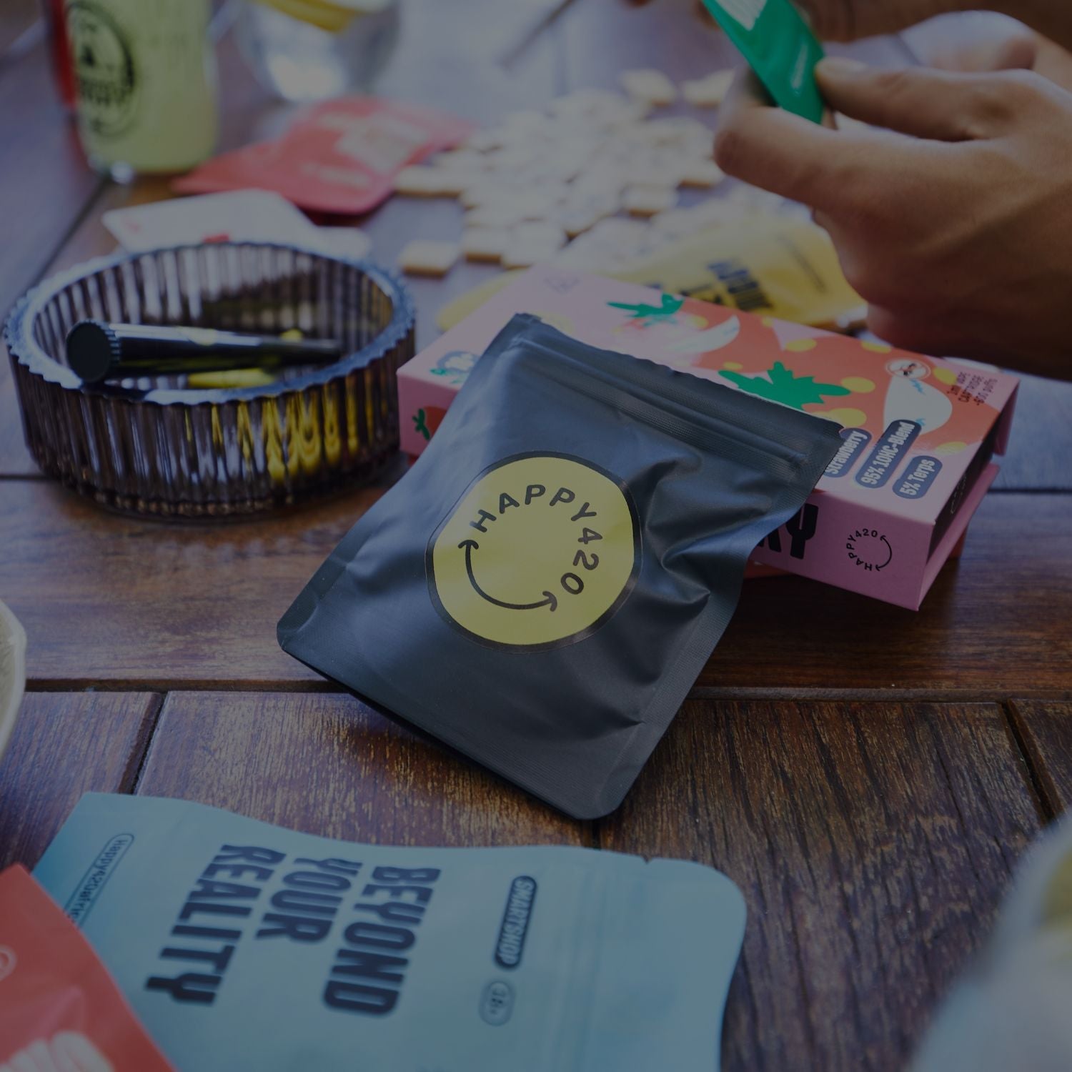 Happy420 Africa Deals - Products on table