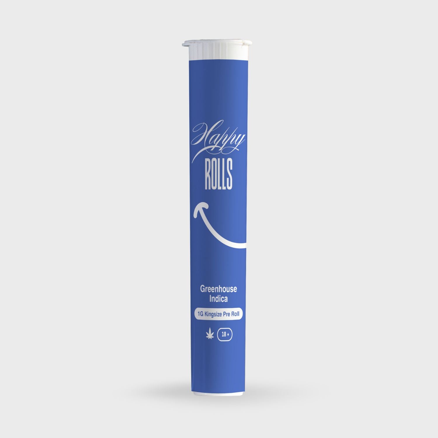 Happy Rolls - 1G Greenhouse Indica Pre-Roll (Papa Smurf)