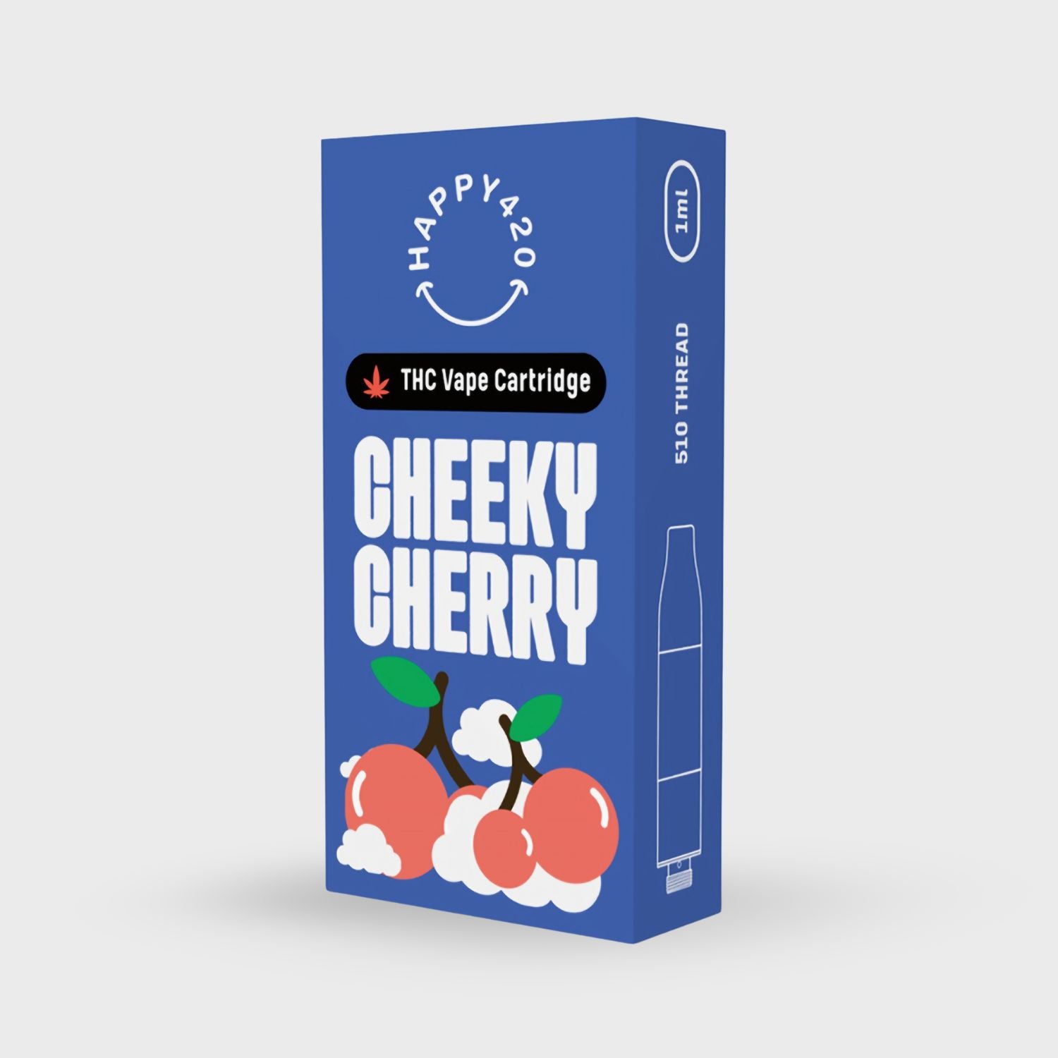 98% THC Vape 1ml Cartridge – Cheeky Cherry | Happy420 South Africa