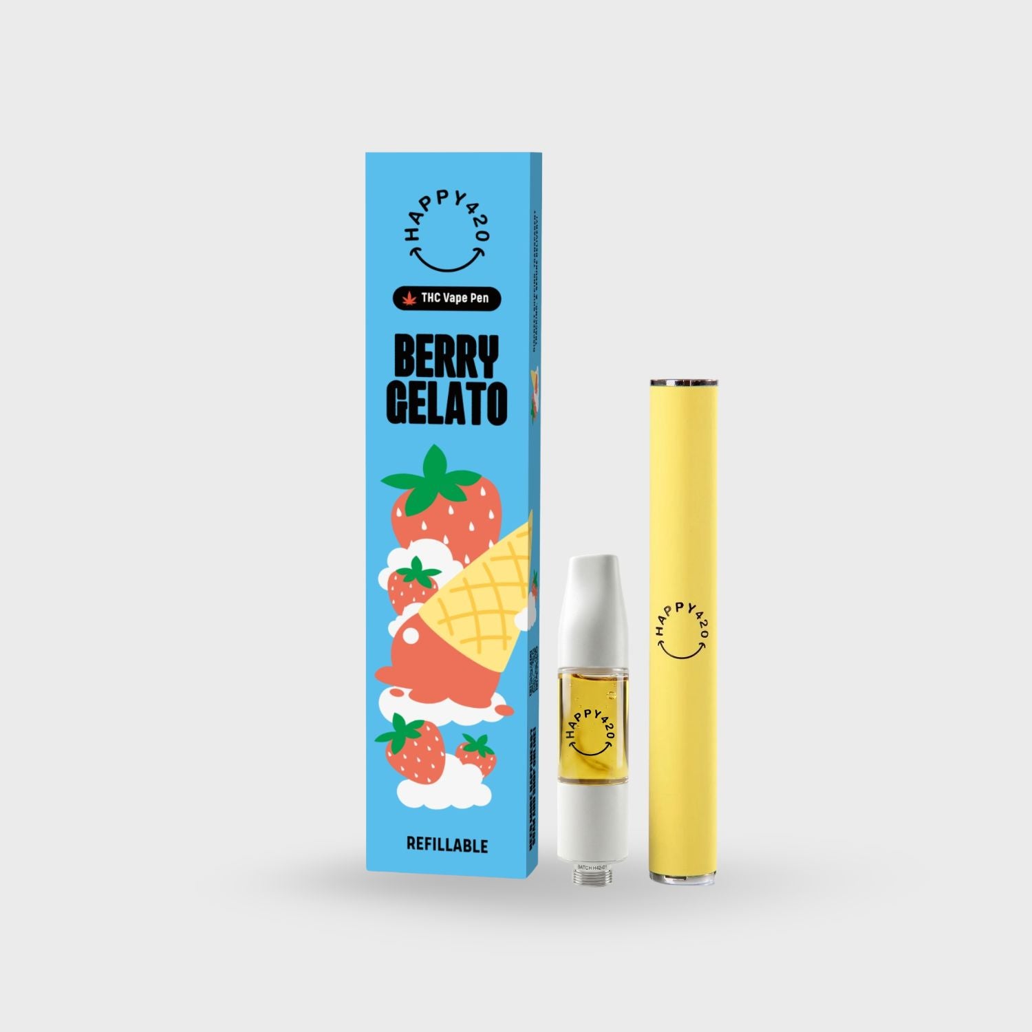 THC Vape Kit Bundle (2 fruity flavours)