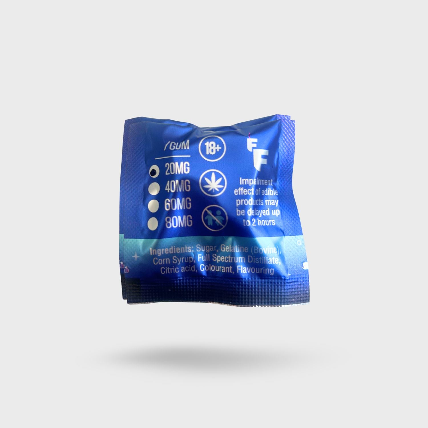 Astroform Single Gummy - Blue Razz 20mg