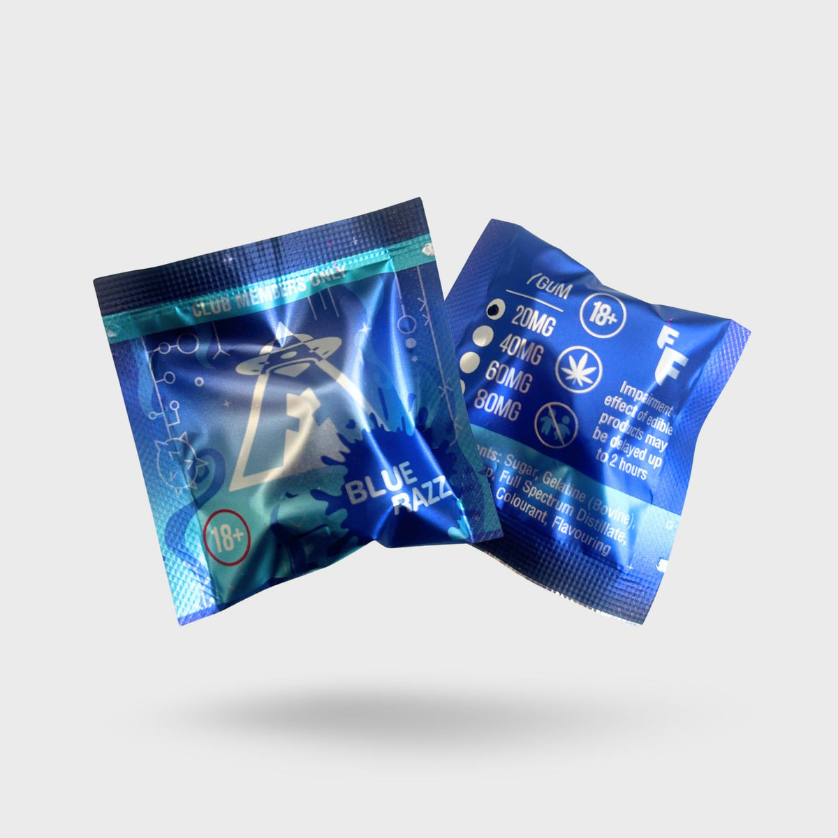 Astroform Single Gummy - Blue Razz 20mg