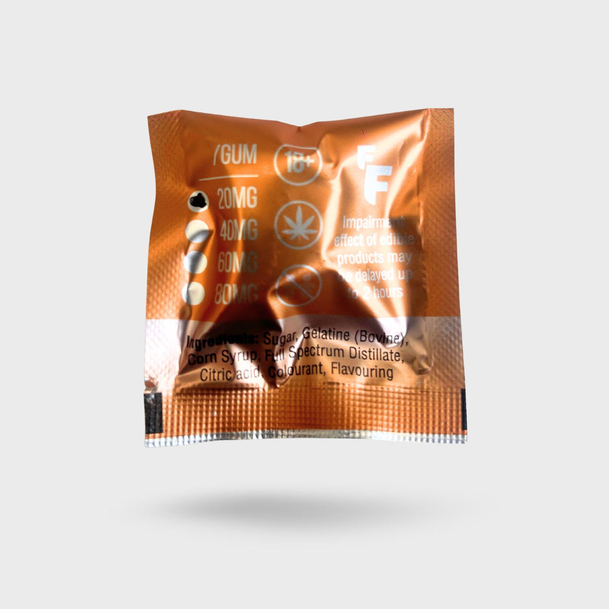 Astroform Single Gummy - Peach 20mg