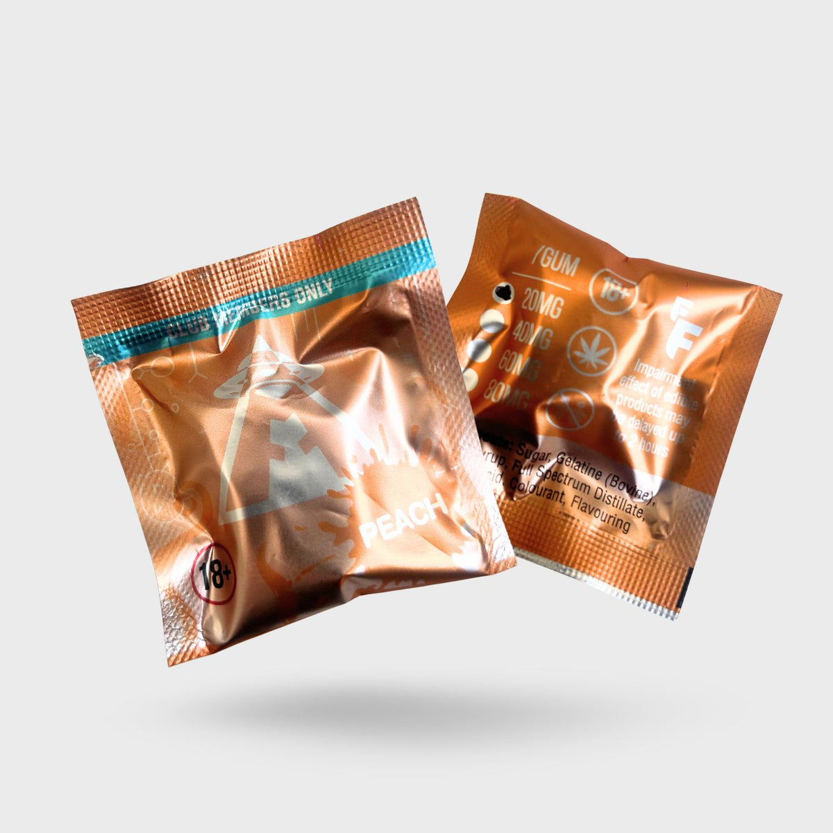 Astroform Single Gummy - Peach 20mg