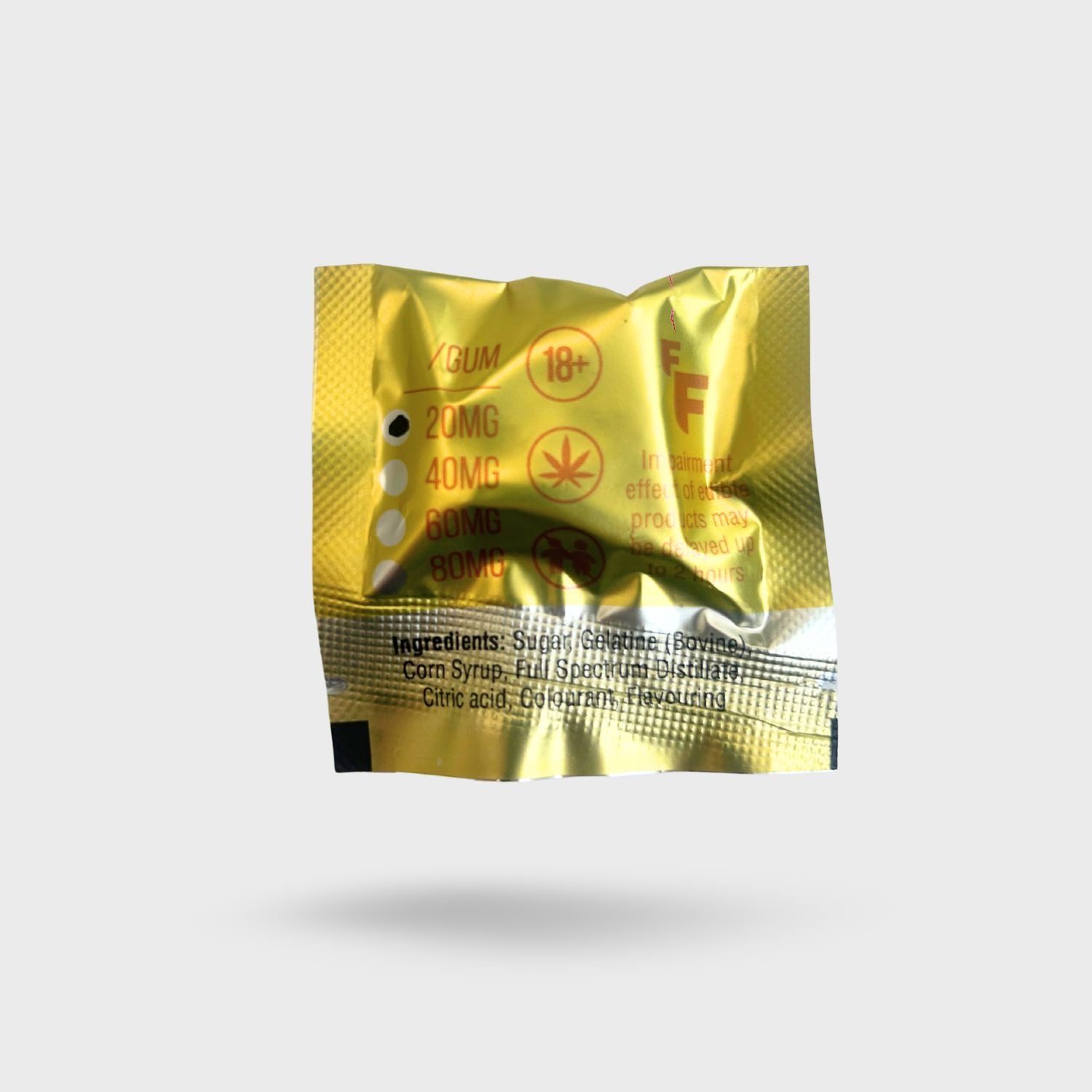 Astroform Single Gummy - Pineapple 20mg