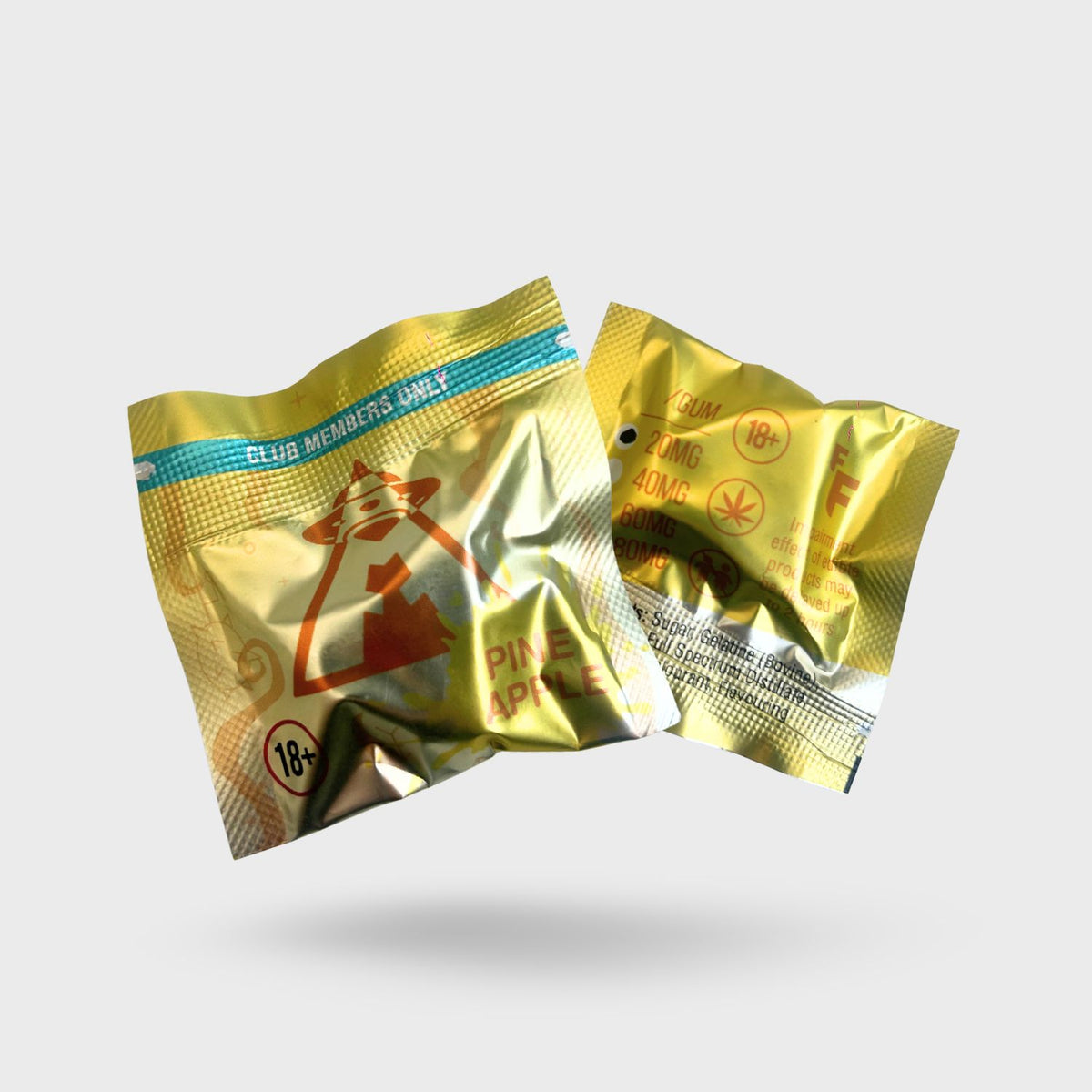 Astroform Single Gummy - Pineapple 20mg