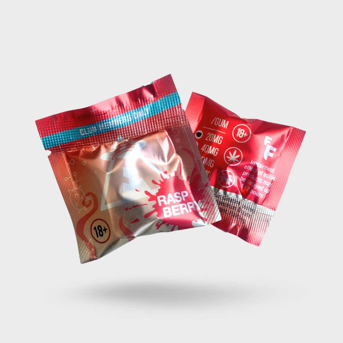 Astroform Single Gummy - Raspberry 20mg