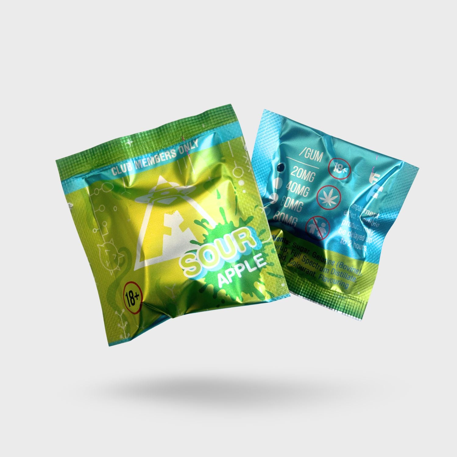 Astroform Single Gummy - Sour Apple 20mg