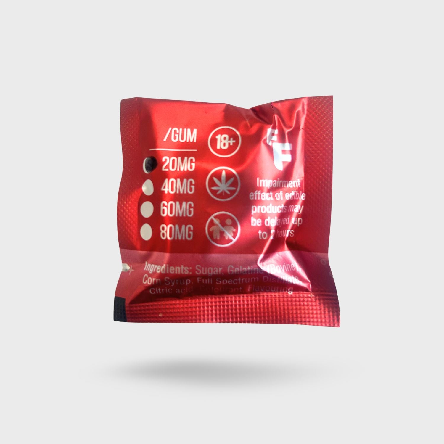 Astroform Single Gummy - Strawberry 20mg