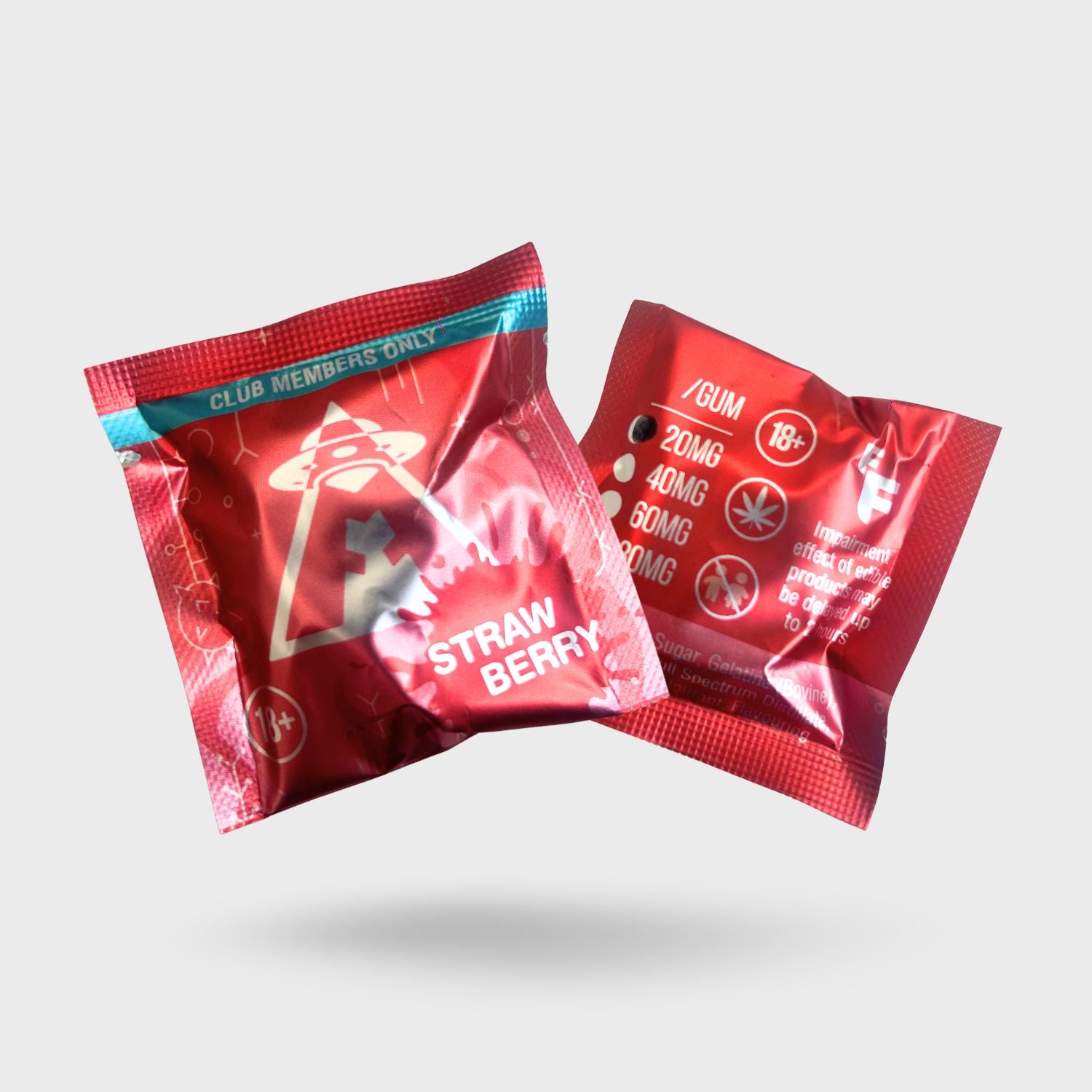 Astroform Single Gummy - Strawberry 20mg