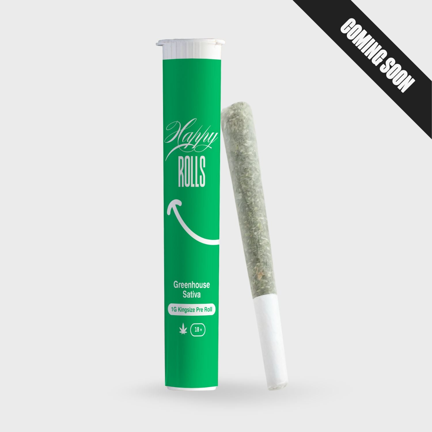 Happy Rolls - 1G Greenhouse Sativa Pre-Roll (Ice Cream Maker)