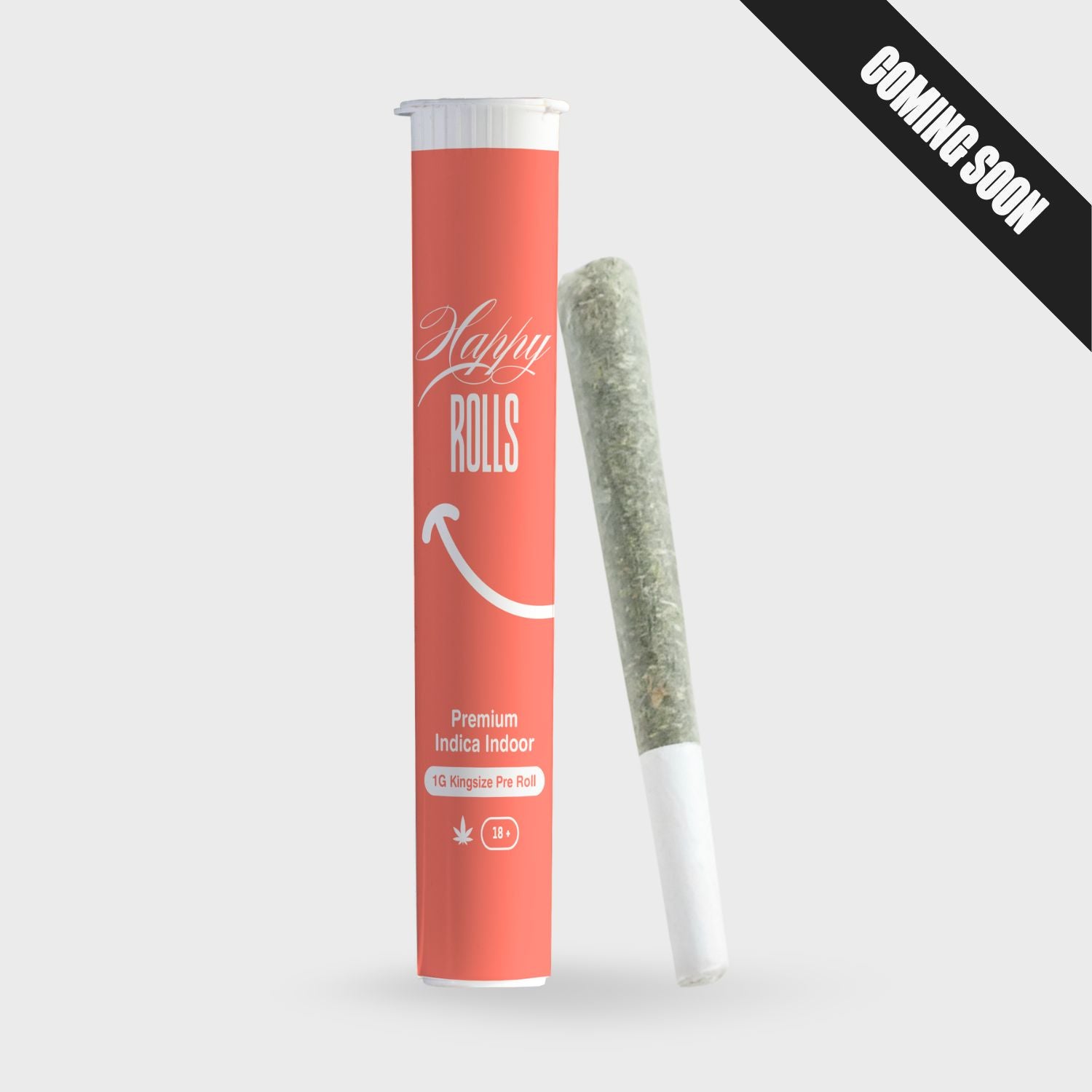 Happy Rolls - 1G Premium Indoor Indica Pre-Roll (Grand Slam)