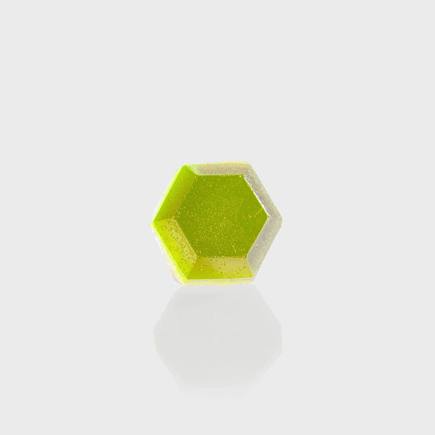 THC edible gummy apple
