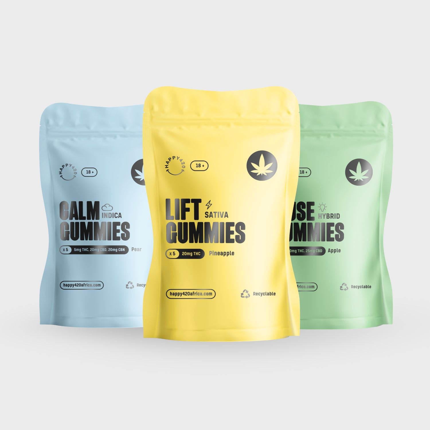 THC Gummy Bundle (3 in 1)