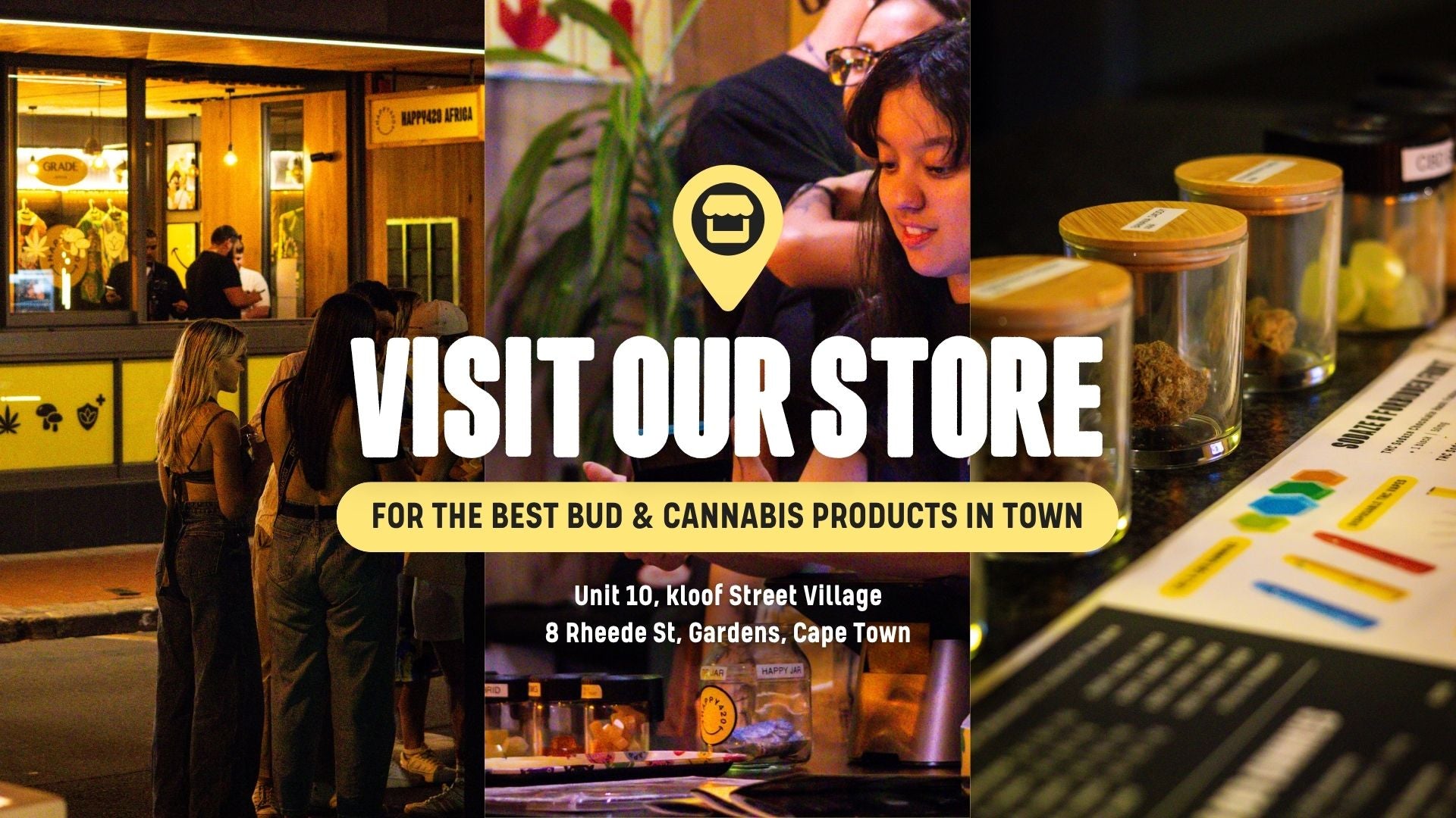 Visit our store - Happy420 Africa in Cape Town