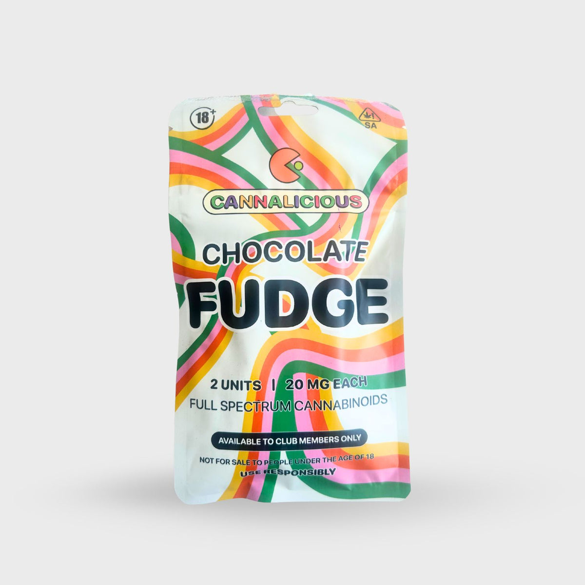 Cannalicious Chocolate Fudge 20mg