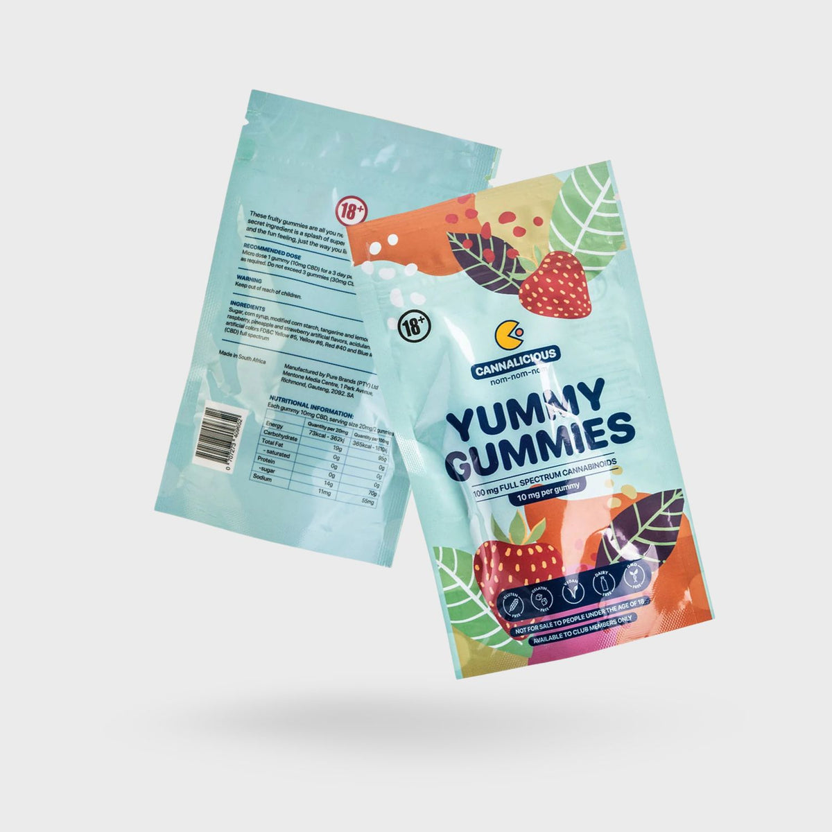 Cannalicious THC Yummy Gummies 10mg